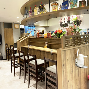 名北飯店サンロード店 店内写真